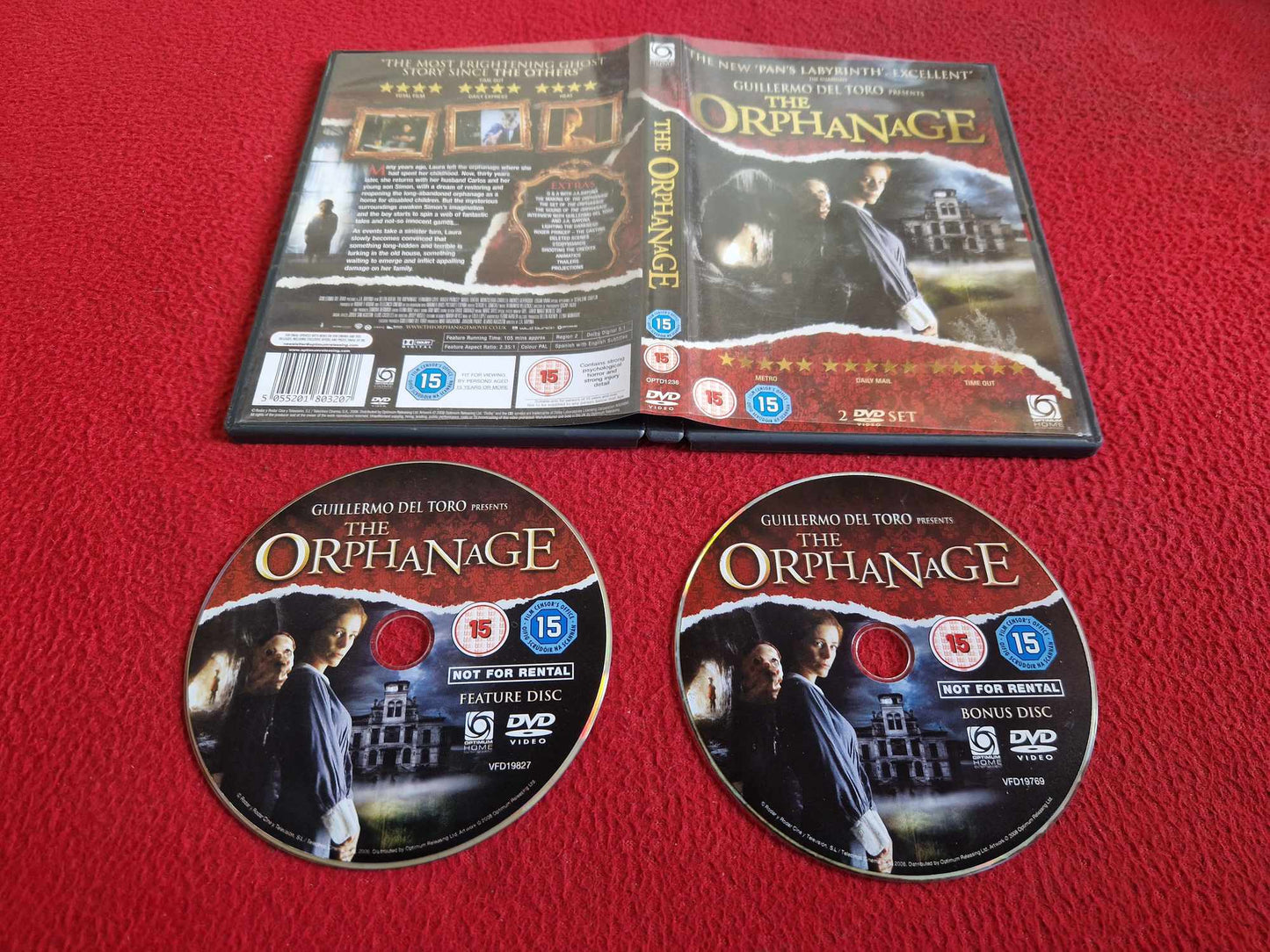 THE ORPHANAGE [ SPANSKT TAL ENGELSK TEXT ] DVD