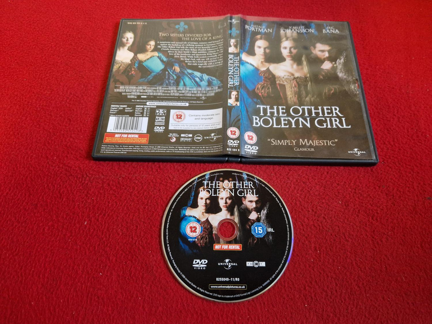 THE OTHER BOLEYN GIRL DVD