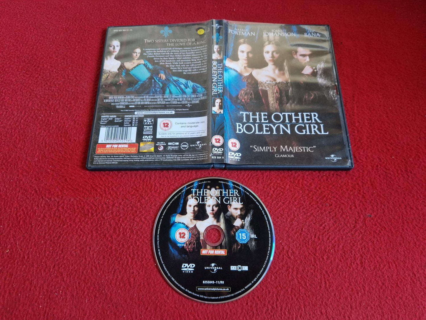 THE OTHER BOLEYN GIRL DVD