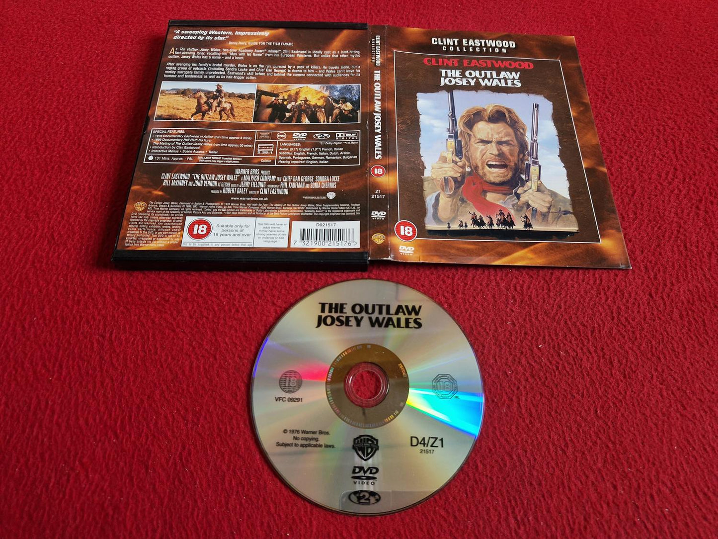THE OUTLAW JOSEY WALES [ SNAPCASE ] DVD