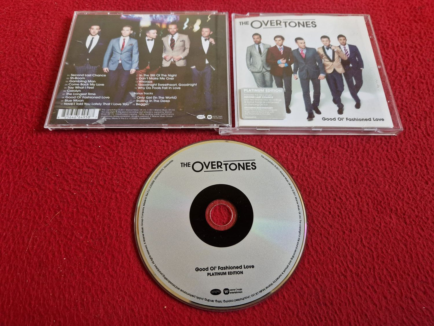 THE OVERTONES GOOD OL' FASHIONED LOVE  CD