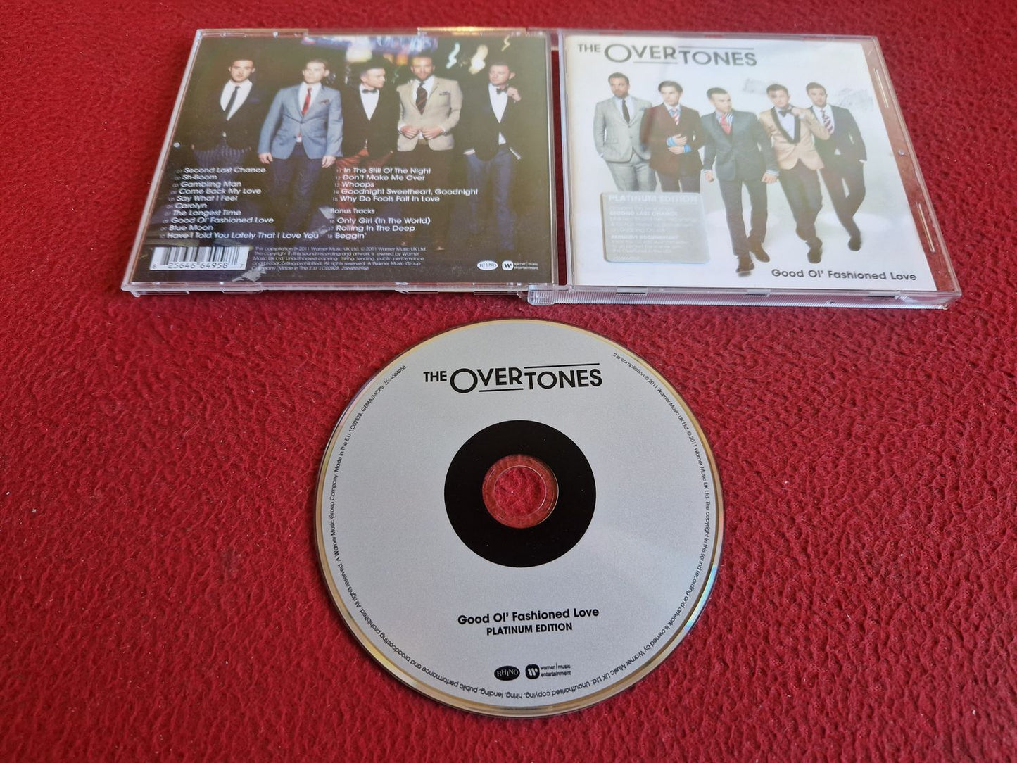 THE OVERTONES GOOD OL' FASHIONED LOVE CD