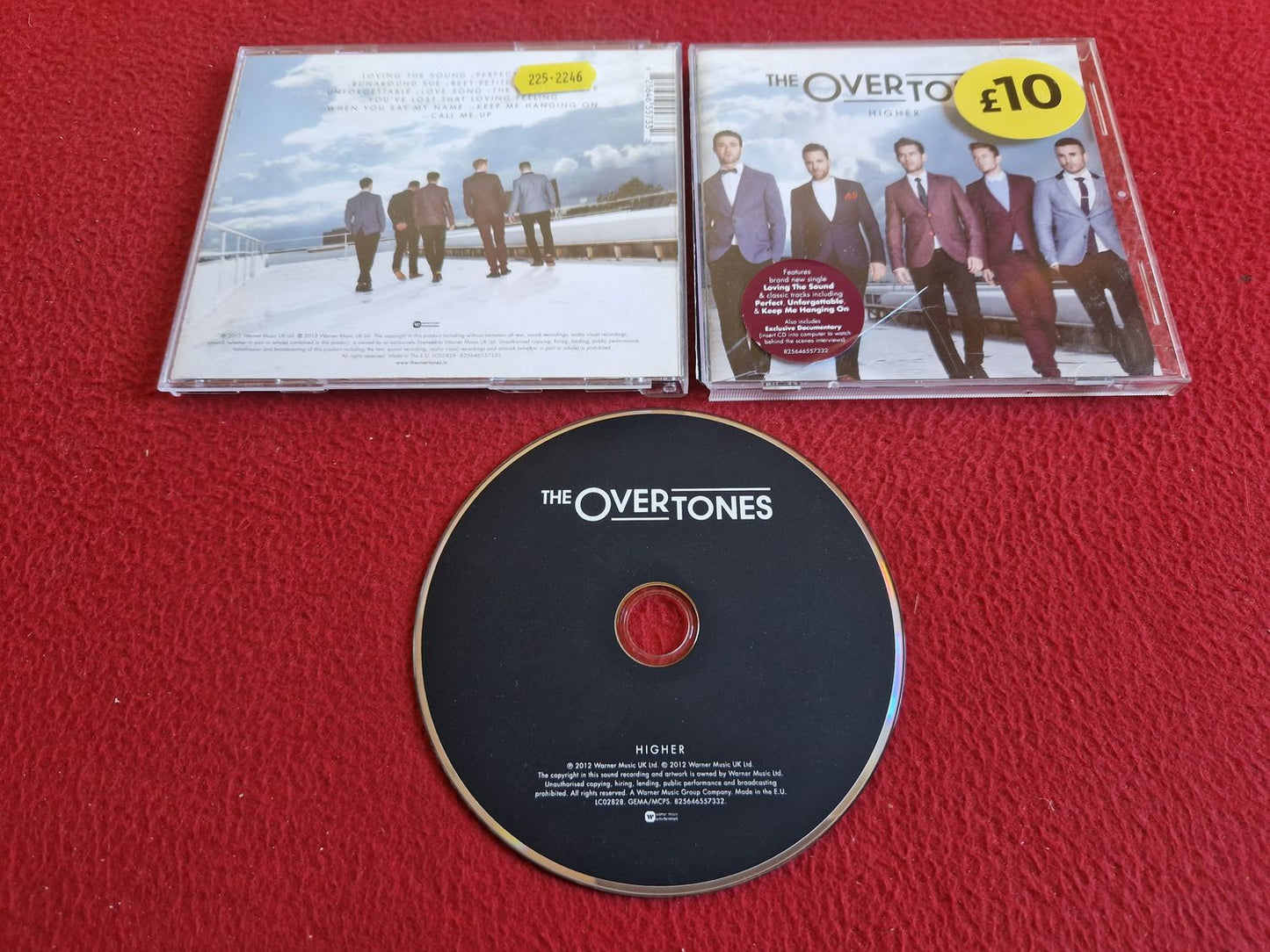 THE OVERTONES HIGHER CD