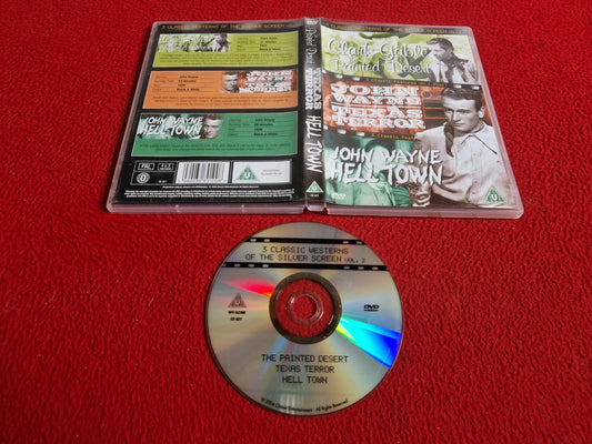 THE PAINTED DESERT / TEXAS TERRORS / HELL TOWN DVD