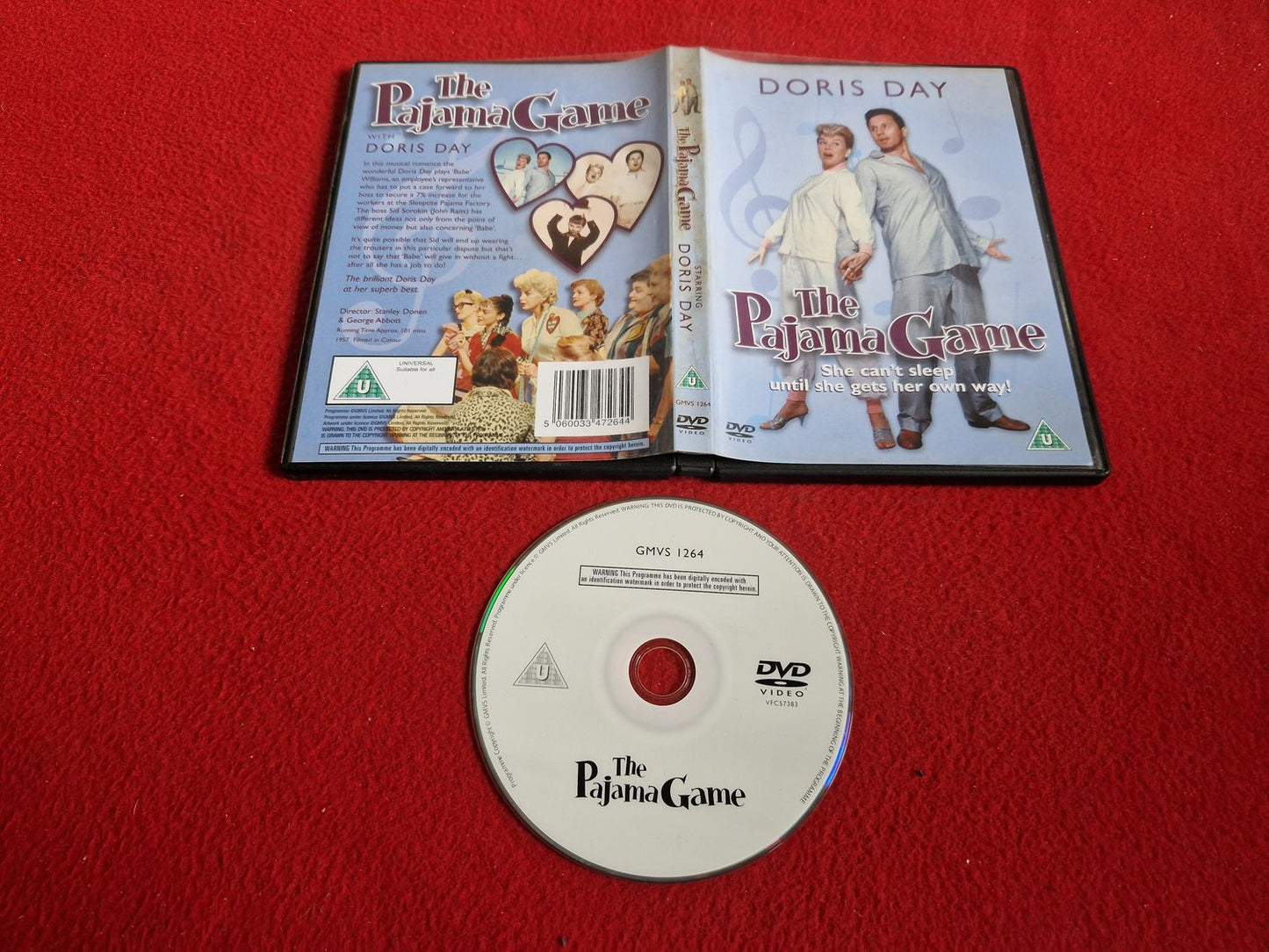 THE PAJAMA GAME [ DORIS DAY ] DVD