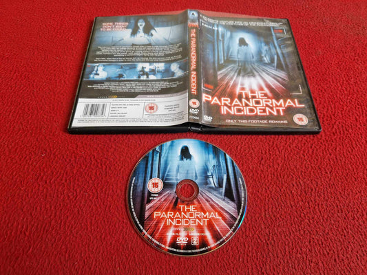 THE PARANORMAL INCIDENT DVD