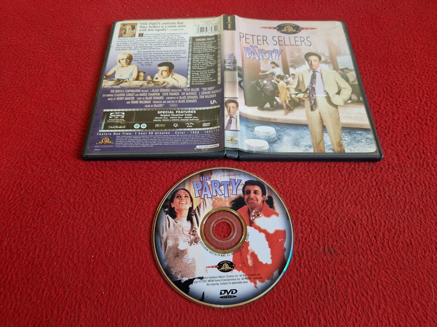 THE PARTY [ REGION 1 / NTSC ] DVD