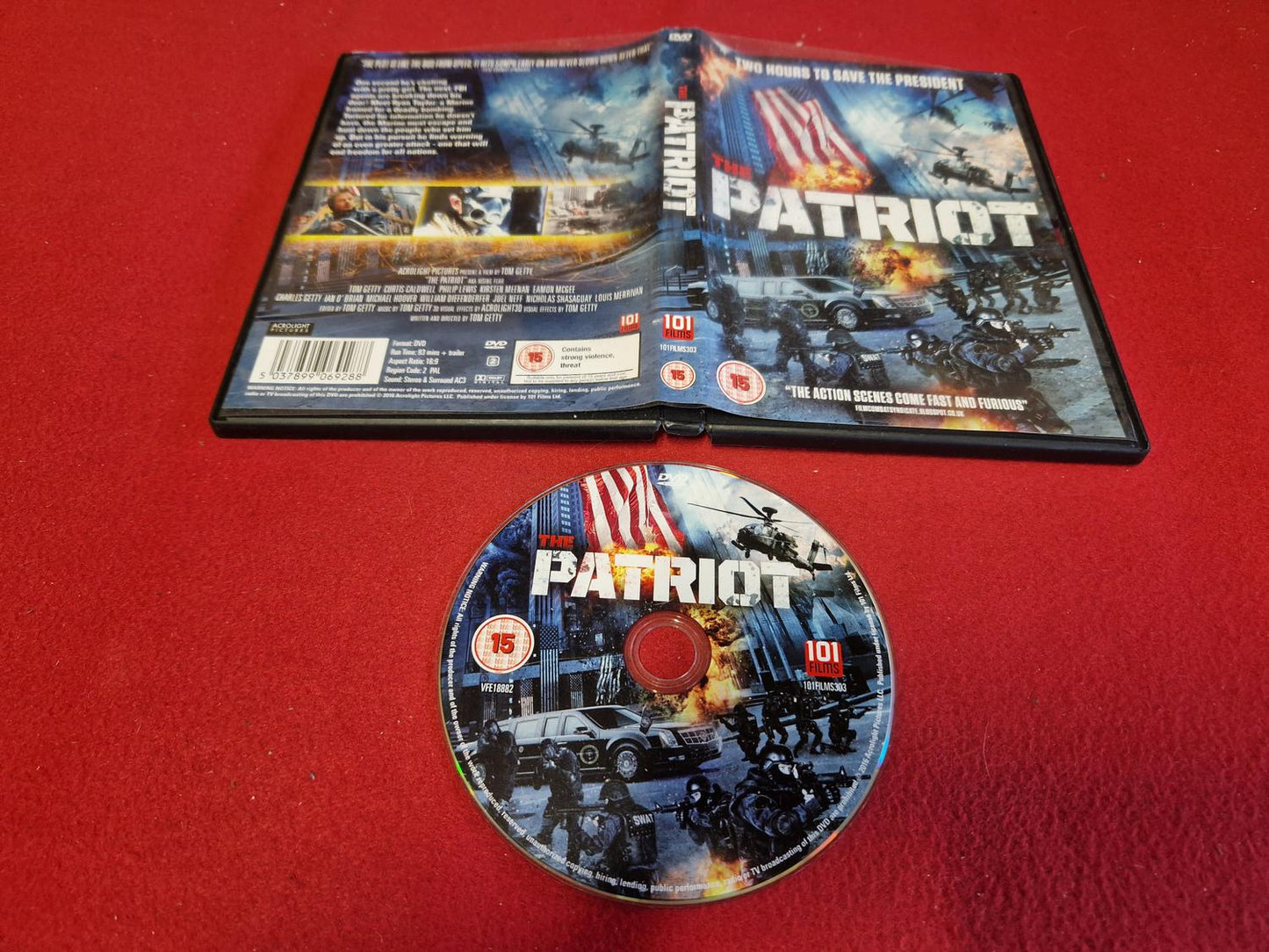 THE PATRIOT till DVD