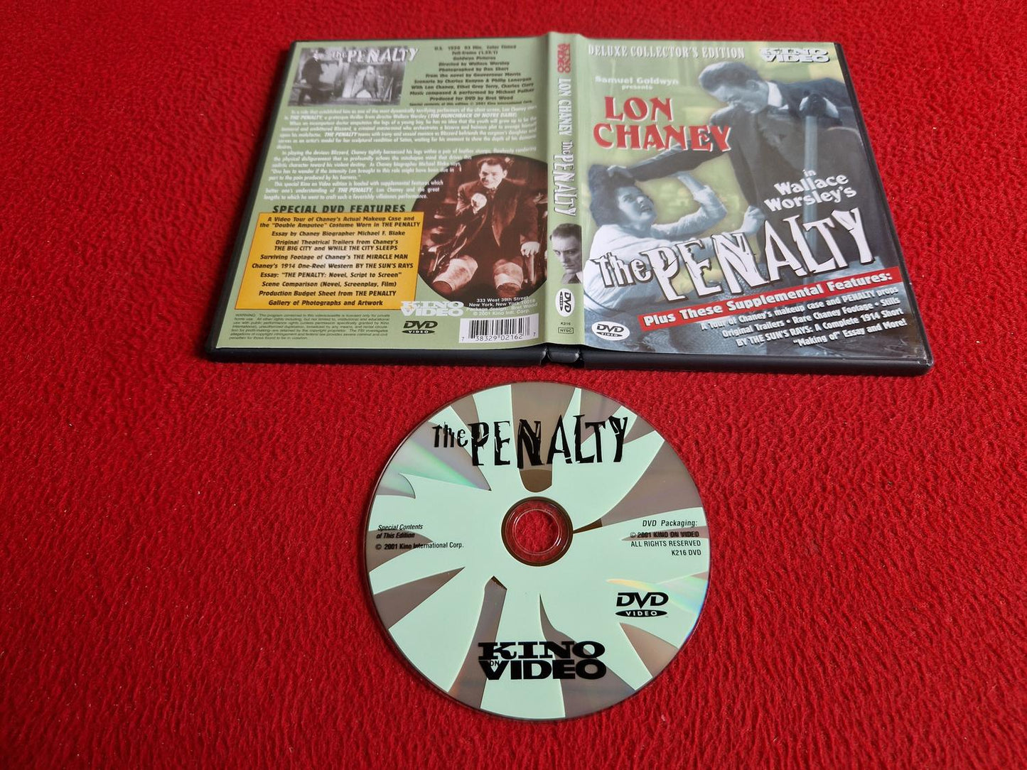 THE PENALTY [ NTSC ] DVD