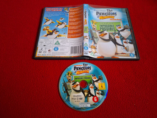 THE PENGUINS OF MADAGASCAR OPERATION MISSION IMPOSSIBLE DVD