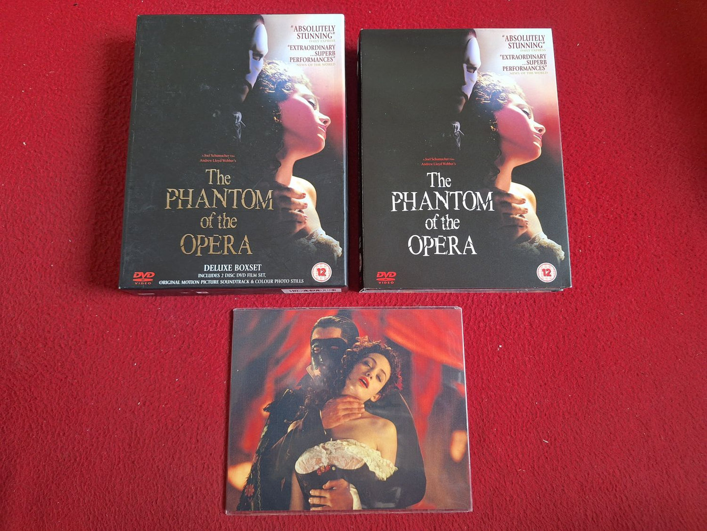 THE PHANTOM OF THE OPERA BOX DVD