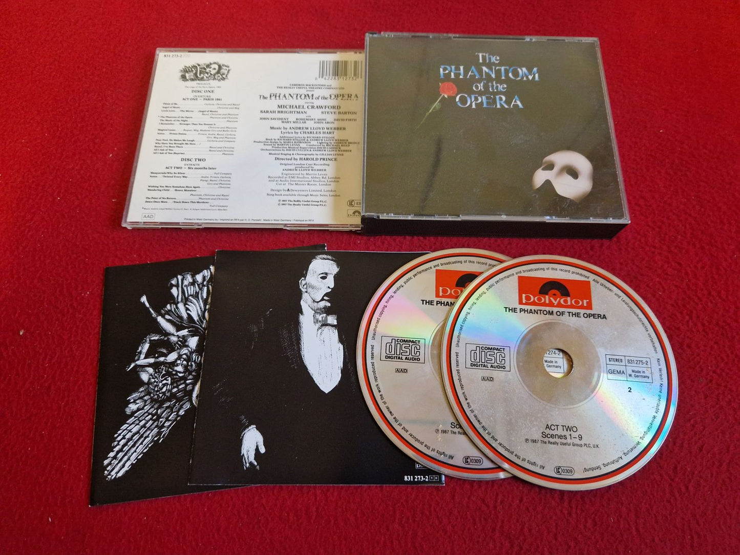 THE PHANTOM OF THE OPERA CD BOX