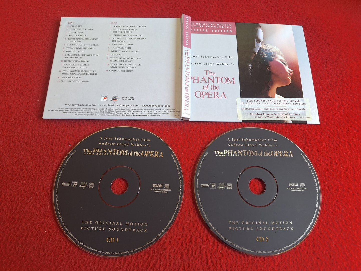 THE PHANTOM OF THE OPERA SPECIAL EDITION CD