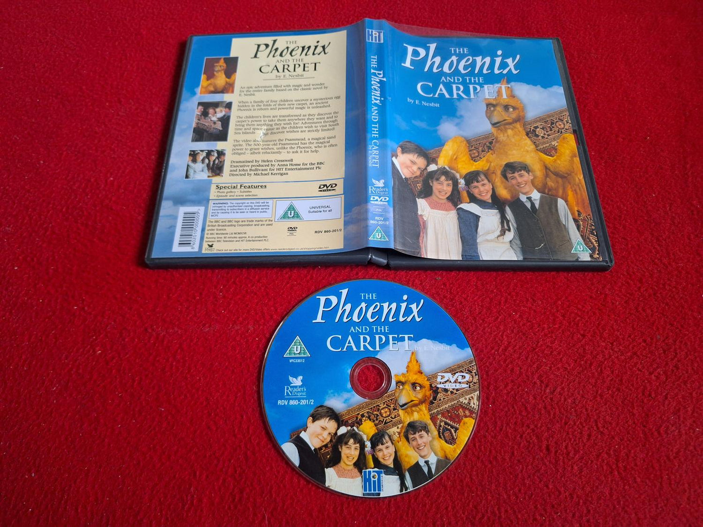 THE PHOENIX AND THE CARPET DVD