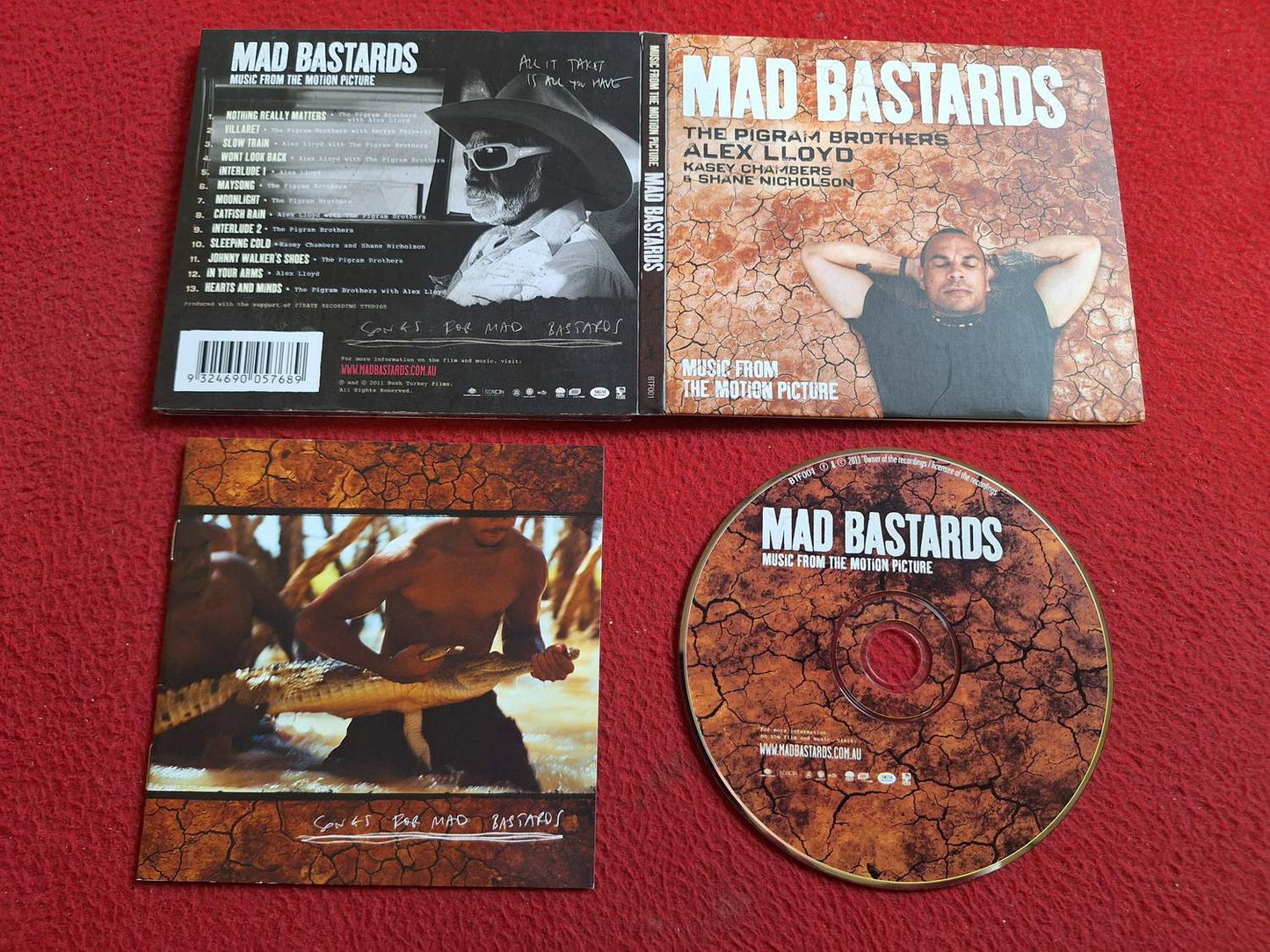 THE PIGRAM BROTHERS / LLOYD / CHAMBERS / NICHOLSON MUSIC FROM MAD BASTARDS CD