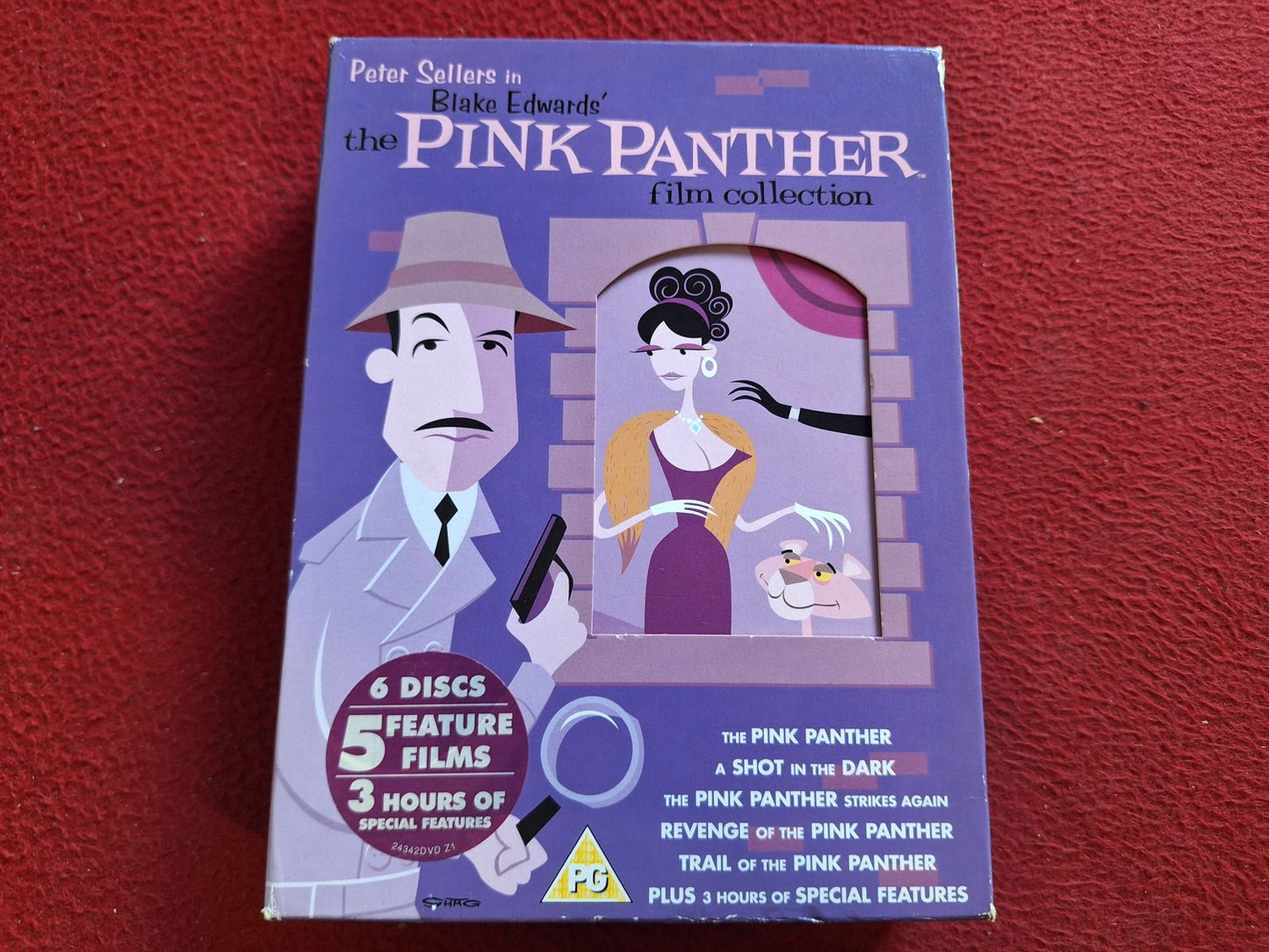 THE PINK PANTHER FILM COLLECTION BOX DVD