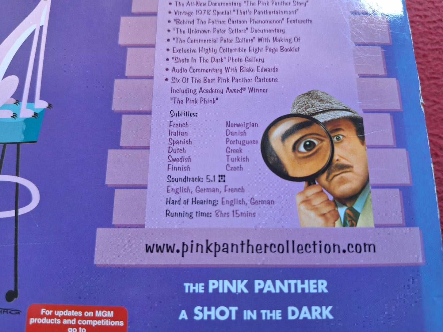 THE PINK PANTHER FILM COLLECTION BOX DVD
