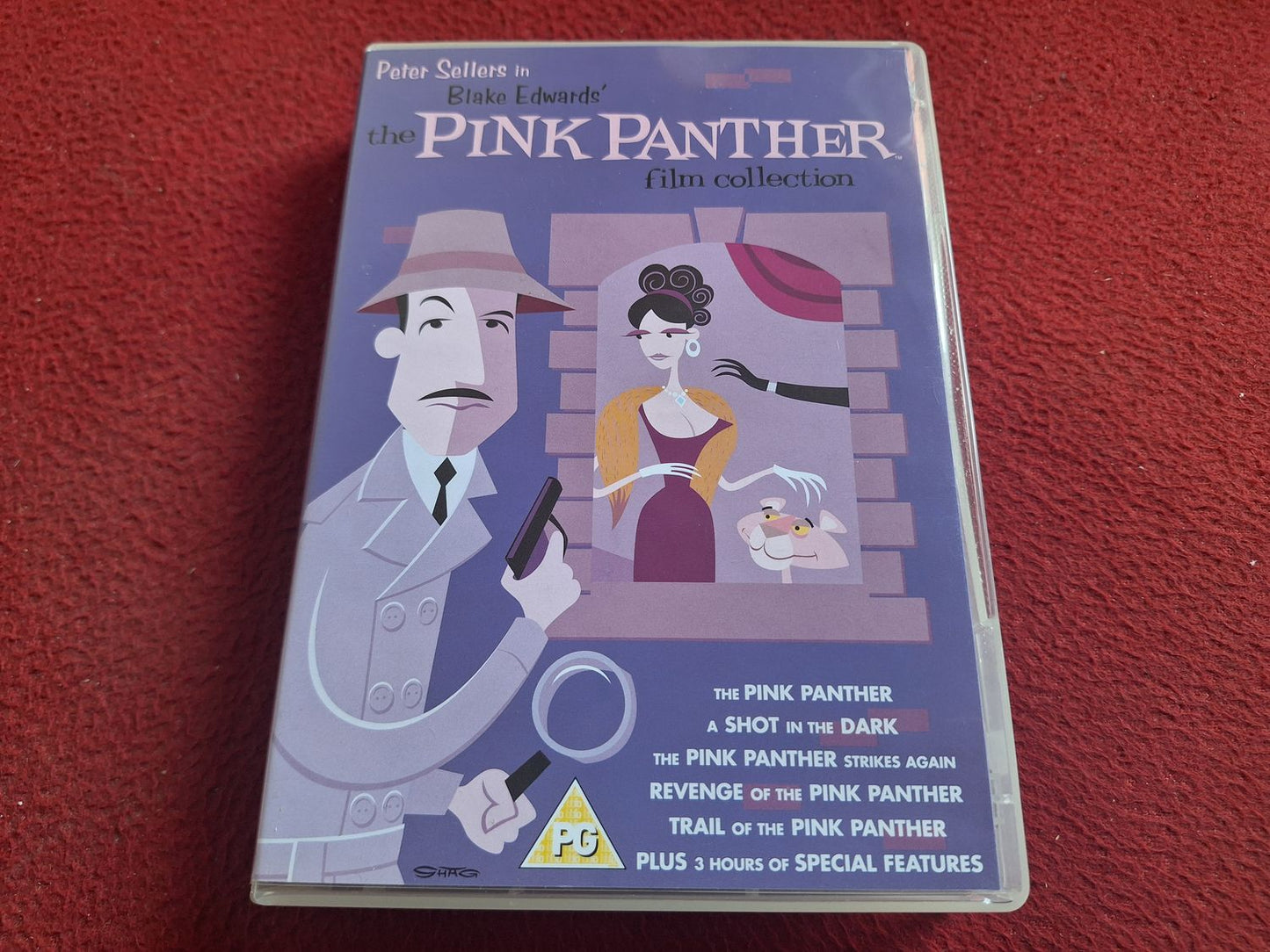 THE PINK PANTHER FILM COLLECTION BOX DVD