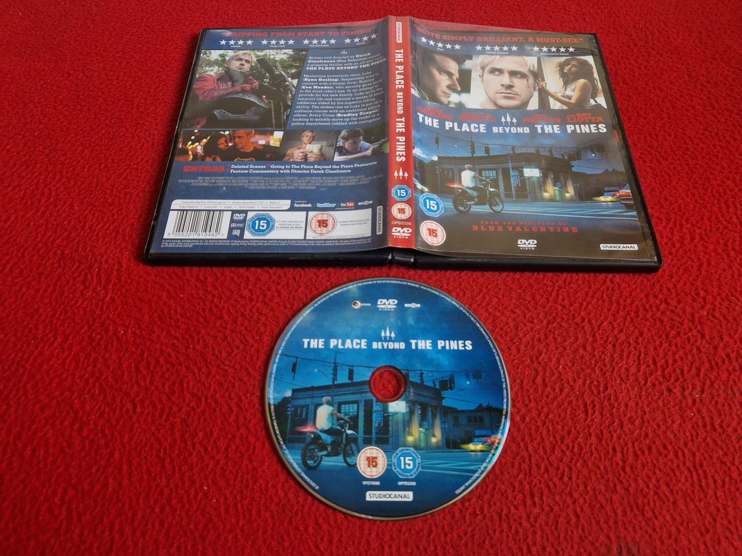 THE PLACE BEYOND THE PINES DVD