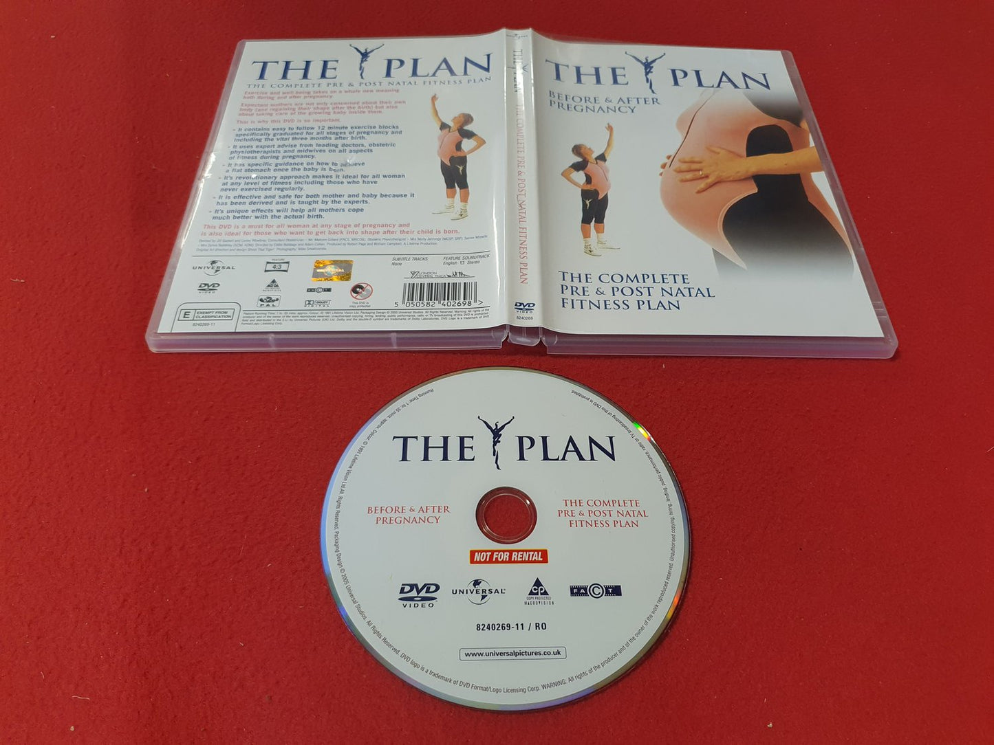 THE PLAN THE COMPLETE PRE & POST NATAL FITNESS PLAN till DVD