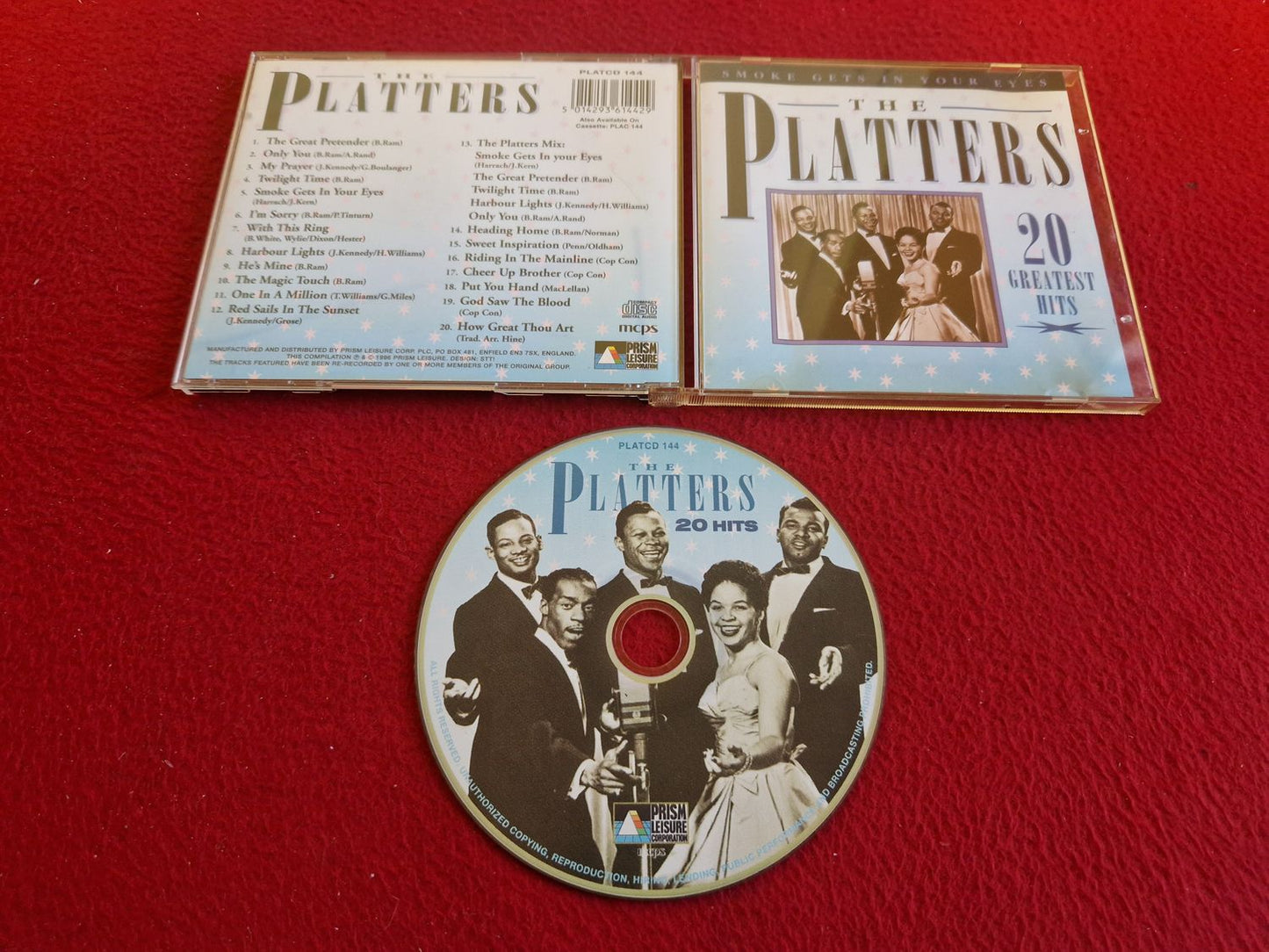 THE PLATTERS 20 GREATEST HITS CD