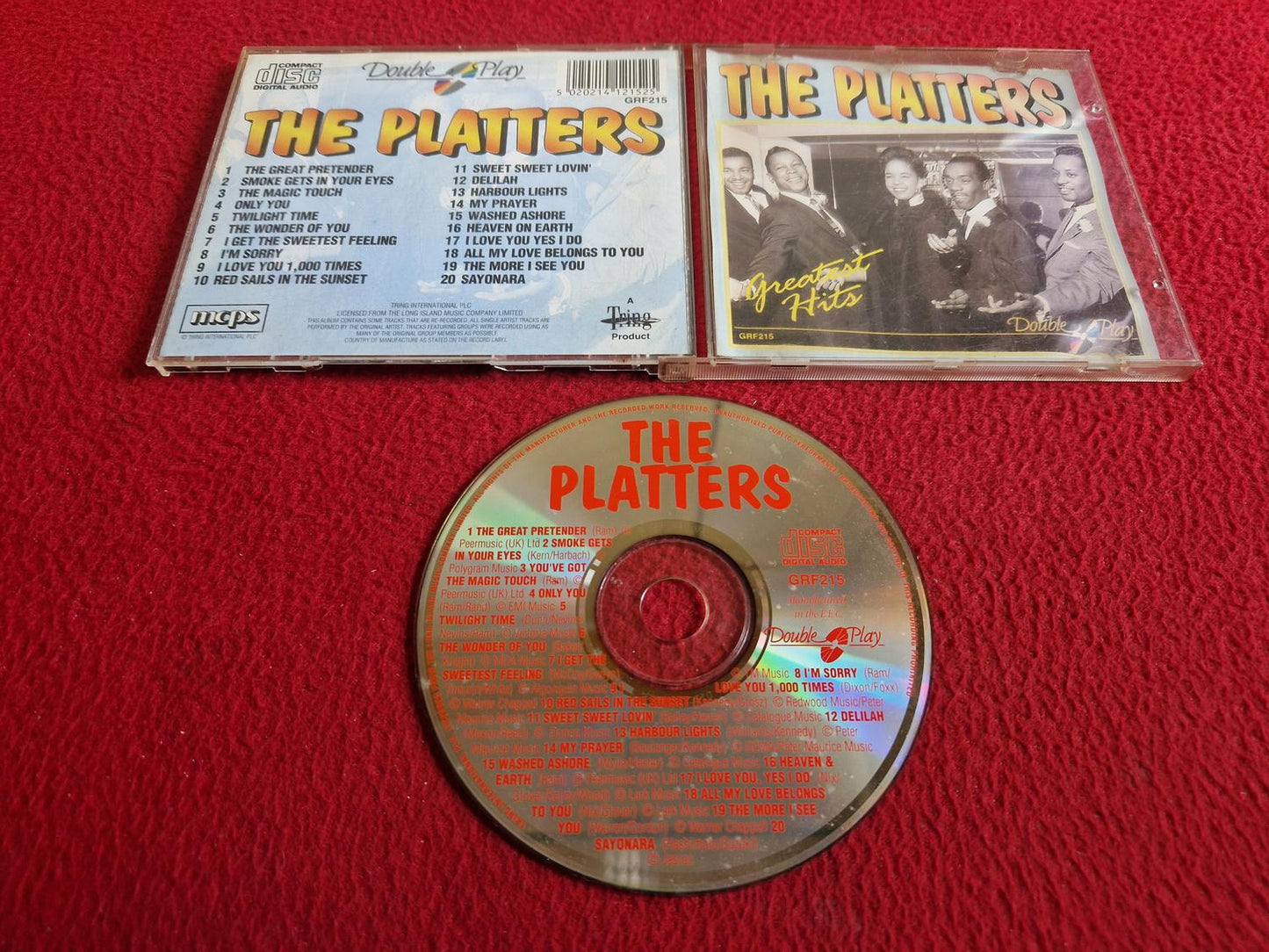 THE PLATTERS GREATEST HITS CD