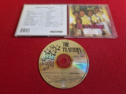 THE PLATTERS ONLY YOU CD