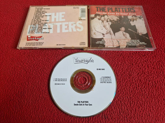 THE PLATTERS SMOKE GETS IN YOUR EYES CD
