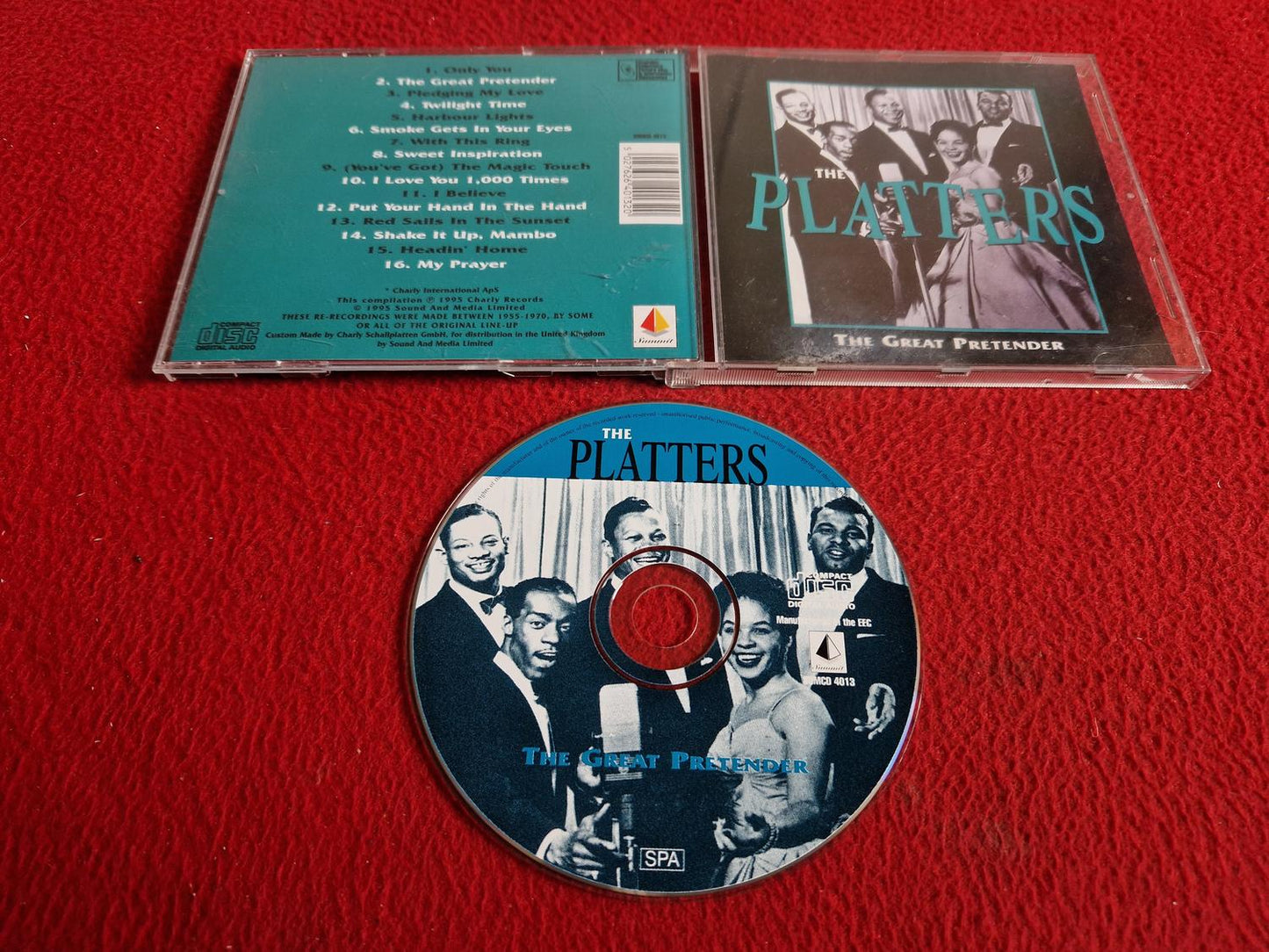 THE PLATTERS THE GREAT PRETENDERS CD