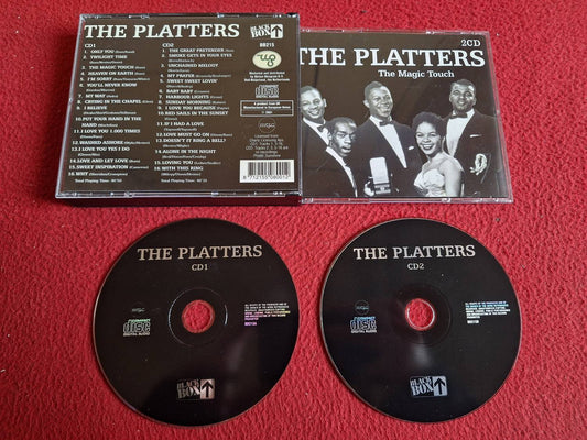 THE PLATTERS THE MAGIC TOUCH CD BOX