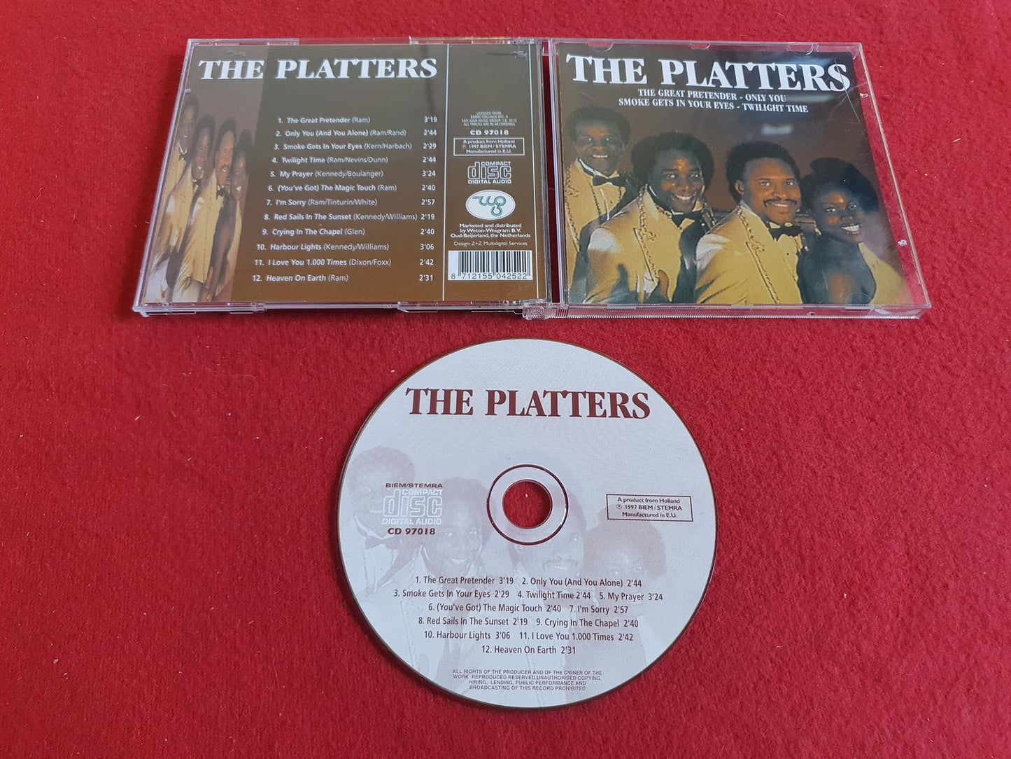 THE PLATTERS - THE PLATTERS till CD