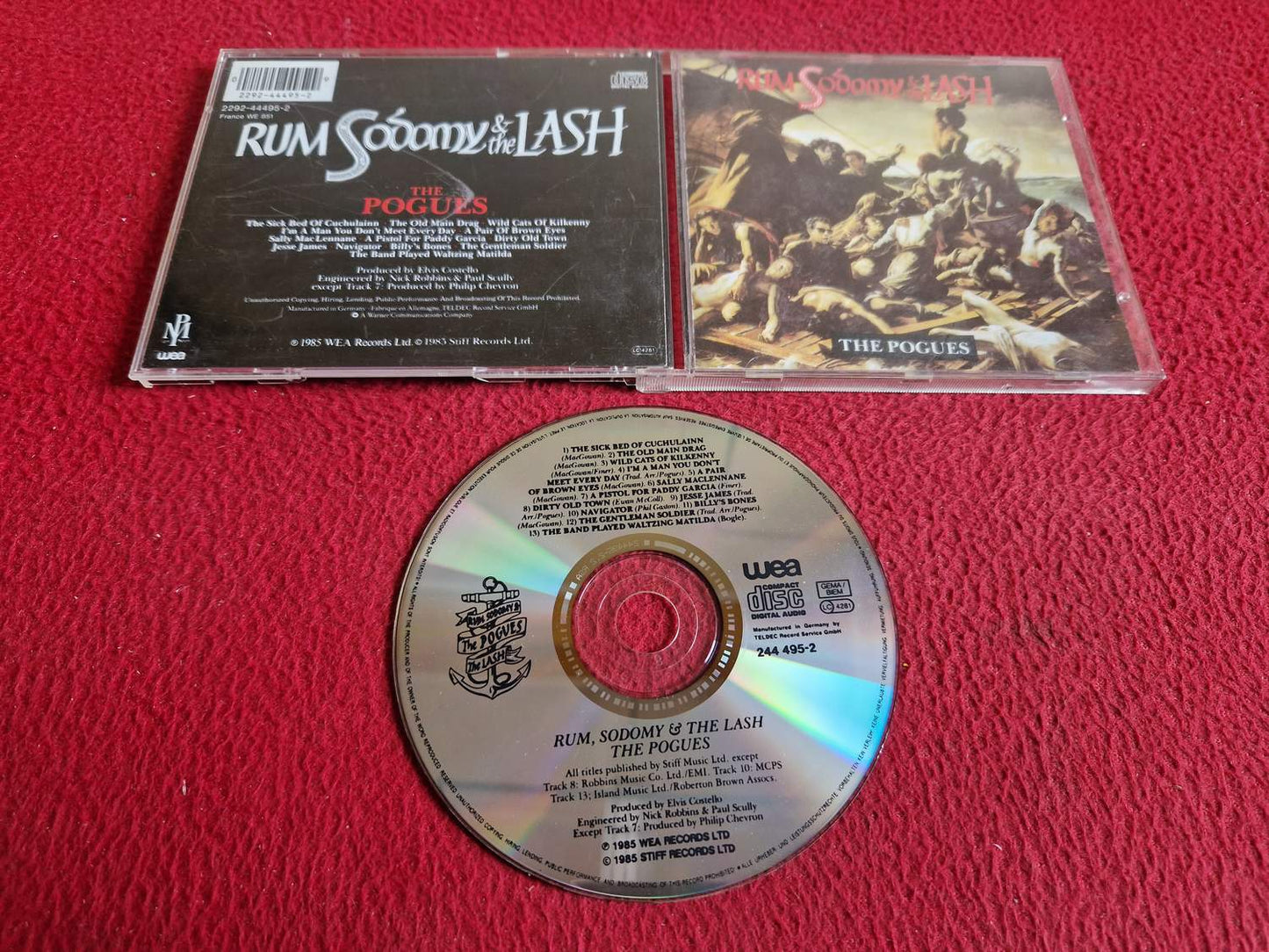 THE POGUES RUM, SODOMY & THE LASH CD