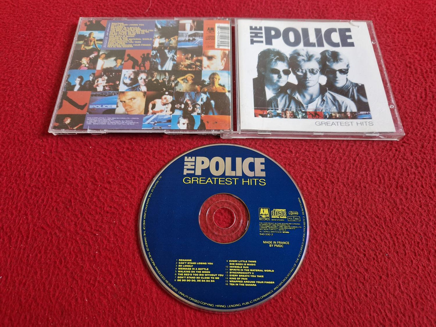 THE POLICE GREATEST HITS CD