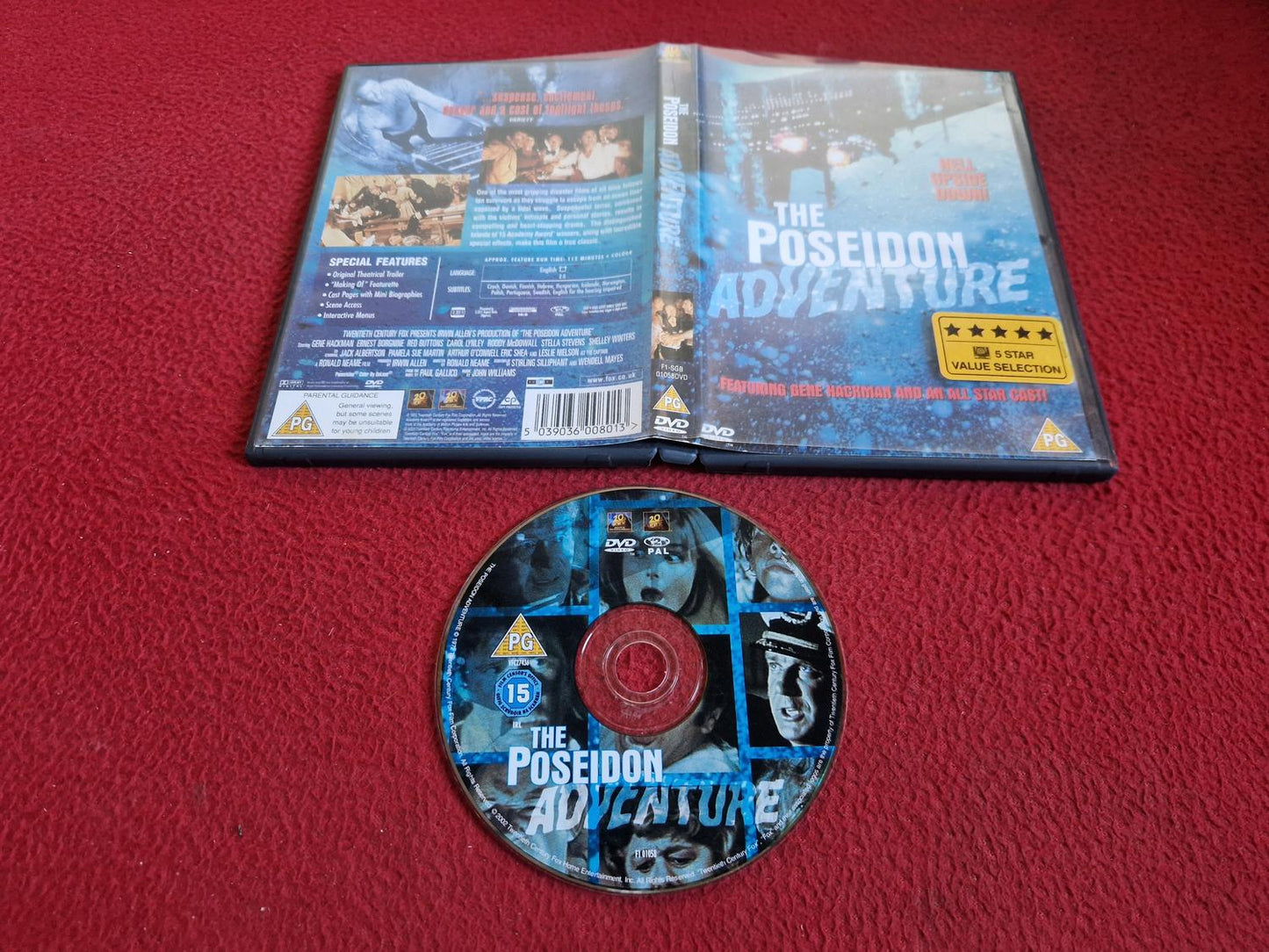 THE POSEIDON ADVENTURE [ SVENSK TEXT ] DVD
