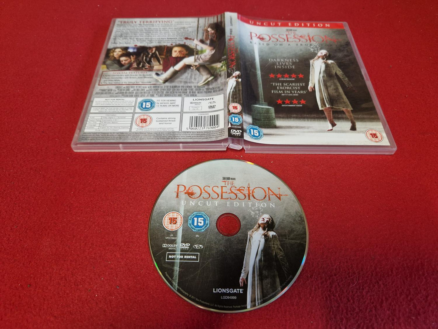 THE POSSESSION till DVD