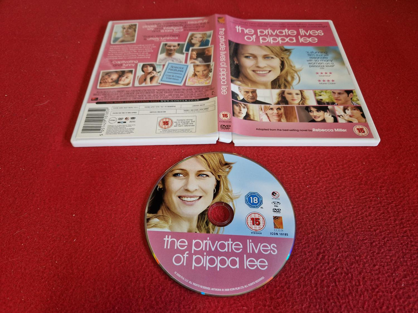 THE PRIVATE LIVES OF PIPPA LEE till DVD