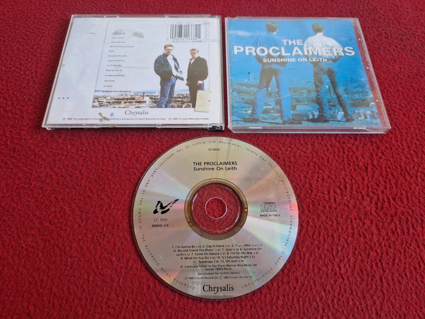 THE PROCLAIMERS SUNSHINE ON LEITH CD
