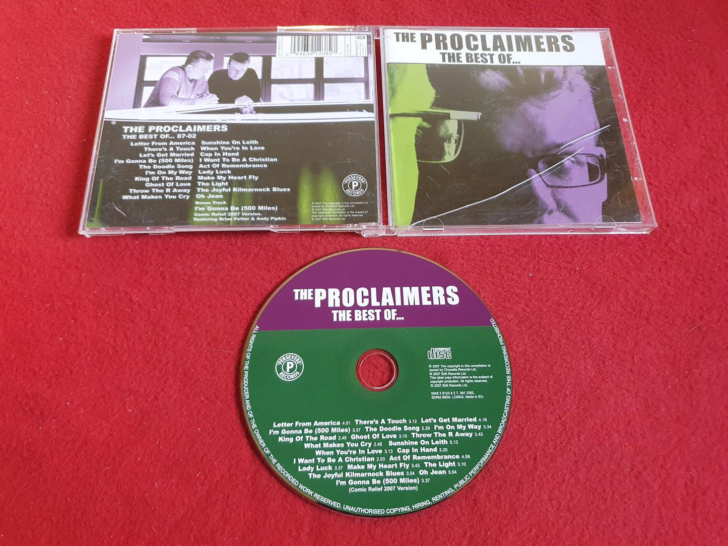 THE PROCLAIMERS THE BEST OF till CD