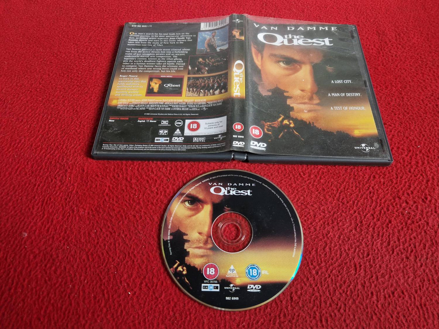 THE QUEST [ VAN DAMME ] DVD