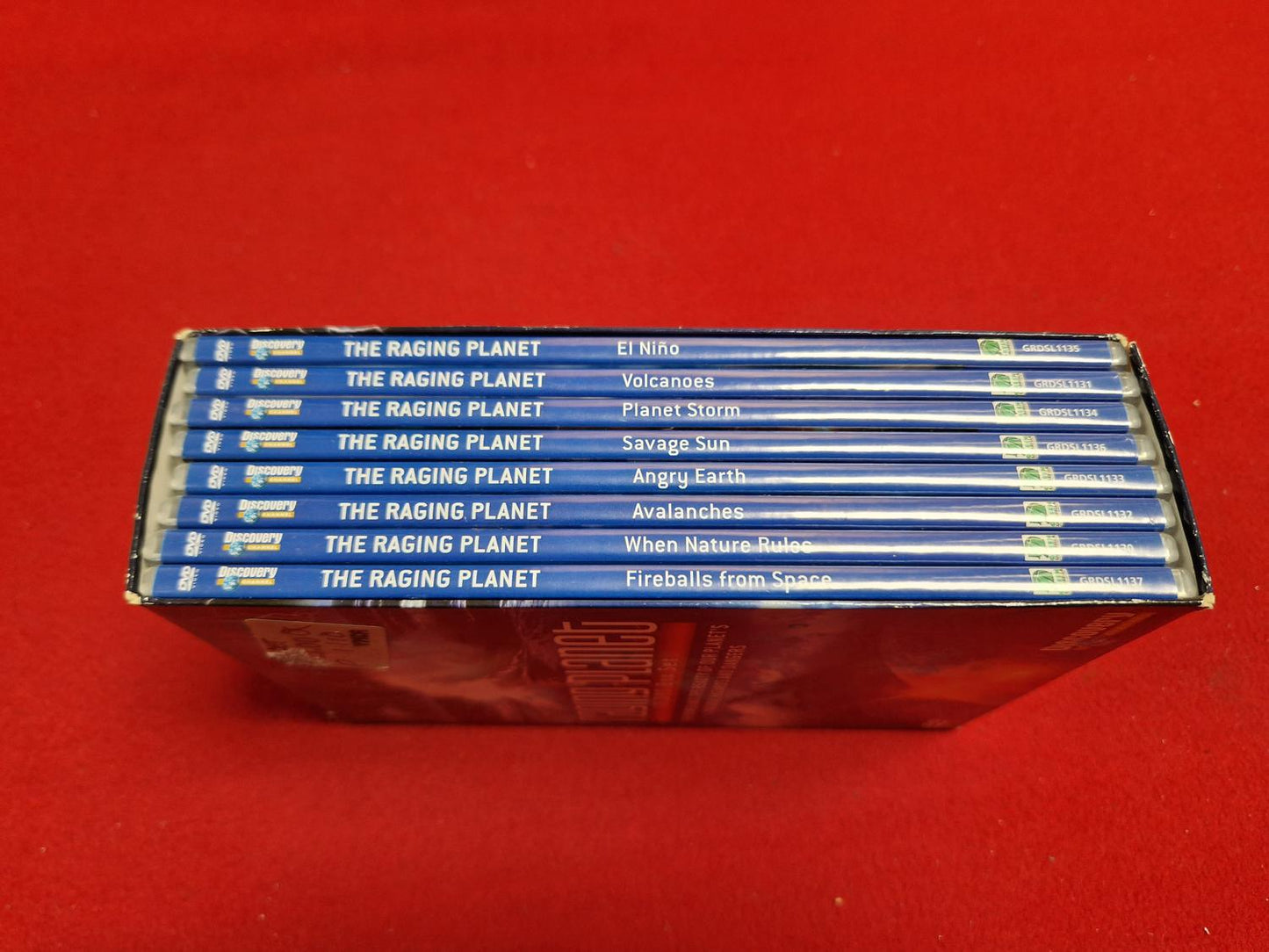 THE RAGING PLANET THE POWER AND THE BEAUTY OF NATURAL HAZARDS BOX till DVD