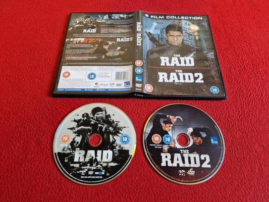 THE RAID  & THE RAID 2 DVD