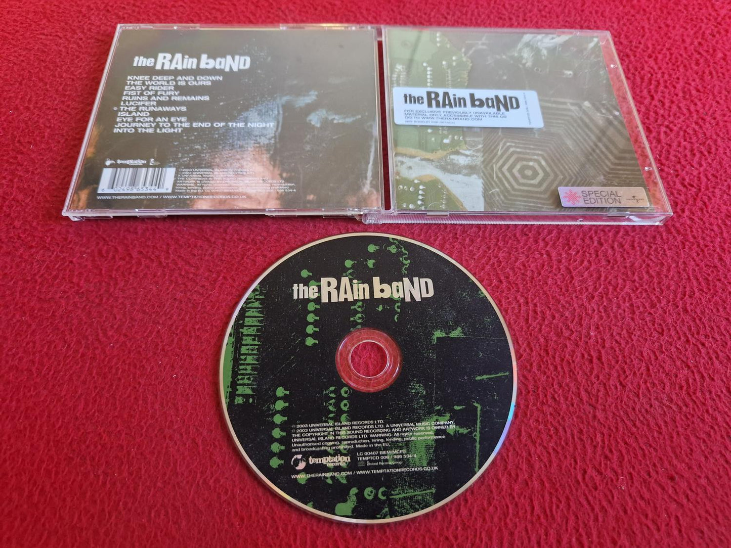 THE RAIN BAND - THE RAIN BAND CD