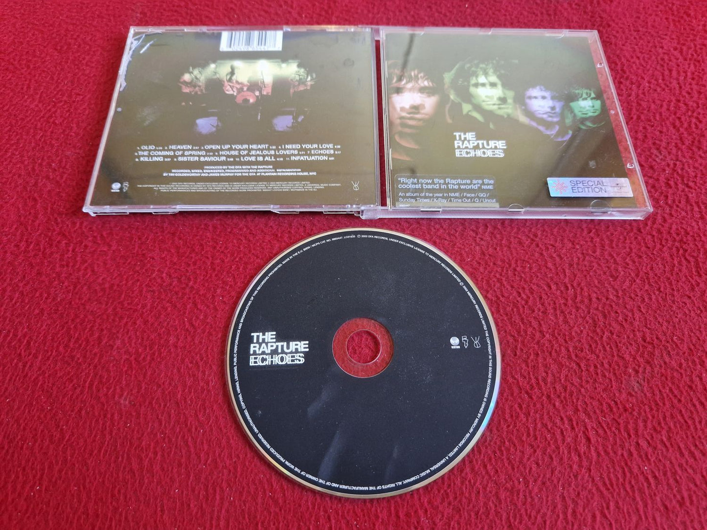 THE RAPTURE ECHOES CD