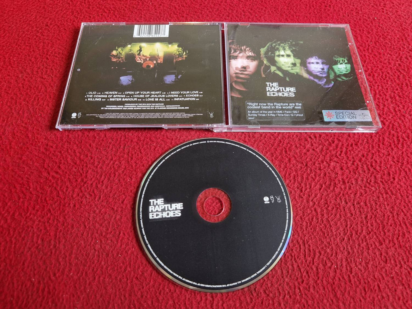 THE RAPTURE ECHOES CD