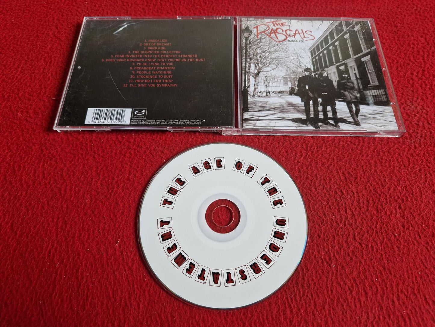 THE RASCALS RASCALIZE CD