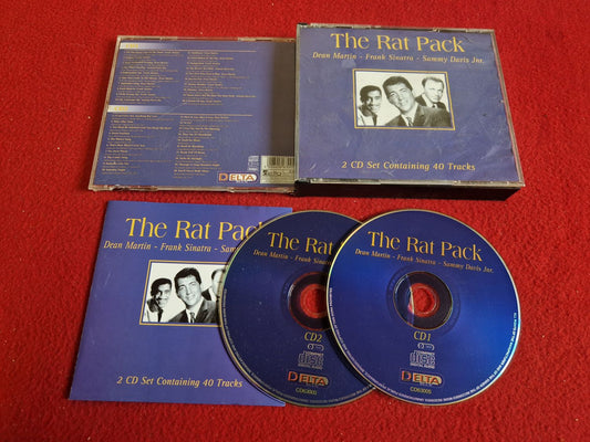 THE RAT PACK DEAN MARTIN - FRANK SINATRA - SAMMY DAVIS JR till CD