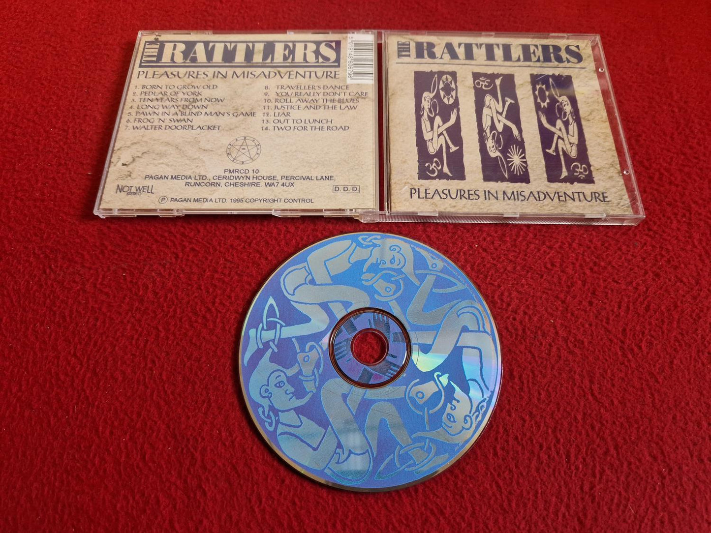 THE RATTLERS PLEASURES IN MISADVENTURE CD