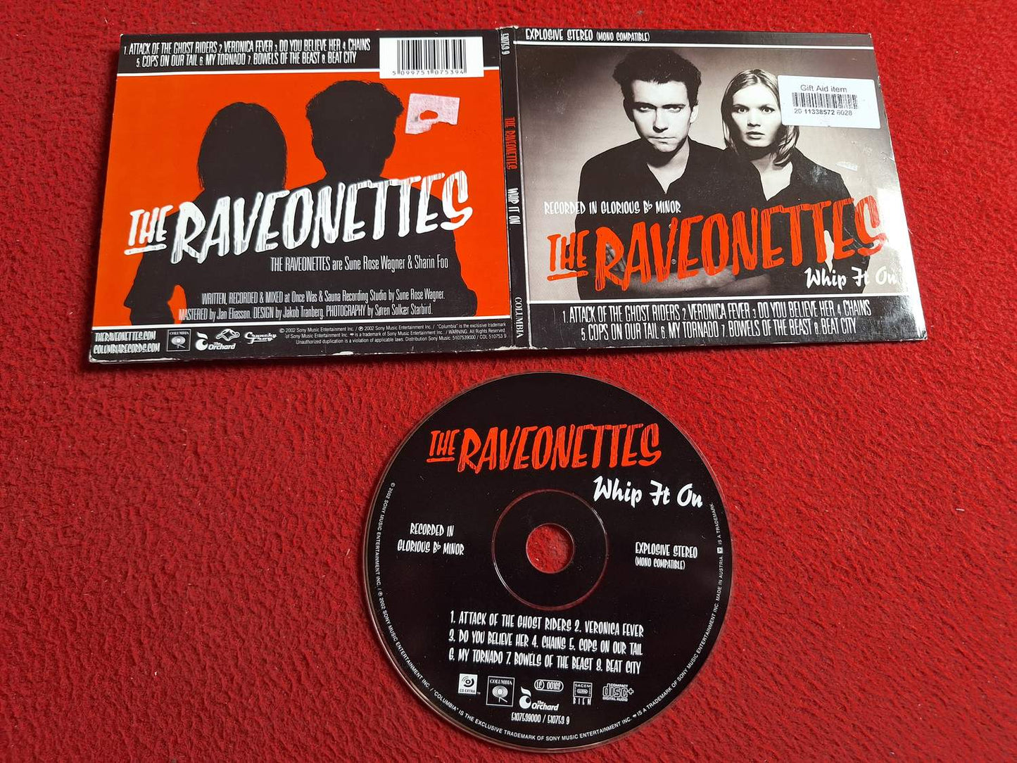 THE RAVEONETTES WHIP IT ON CD