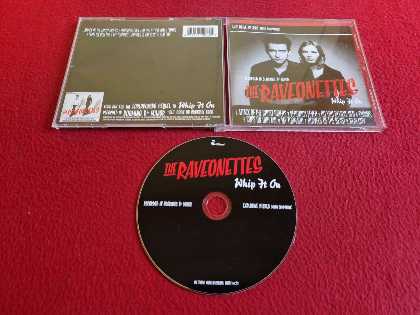 THE RAVEONETTES WHIP IT ON CD