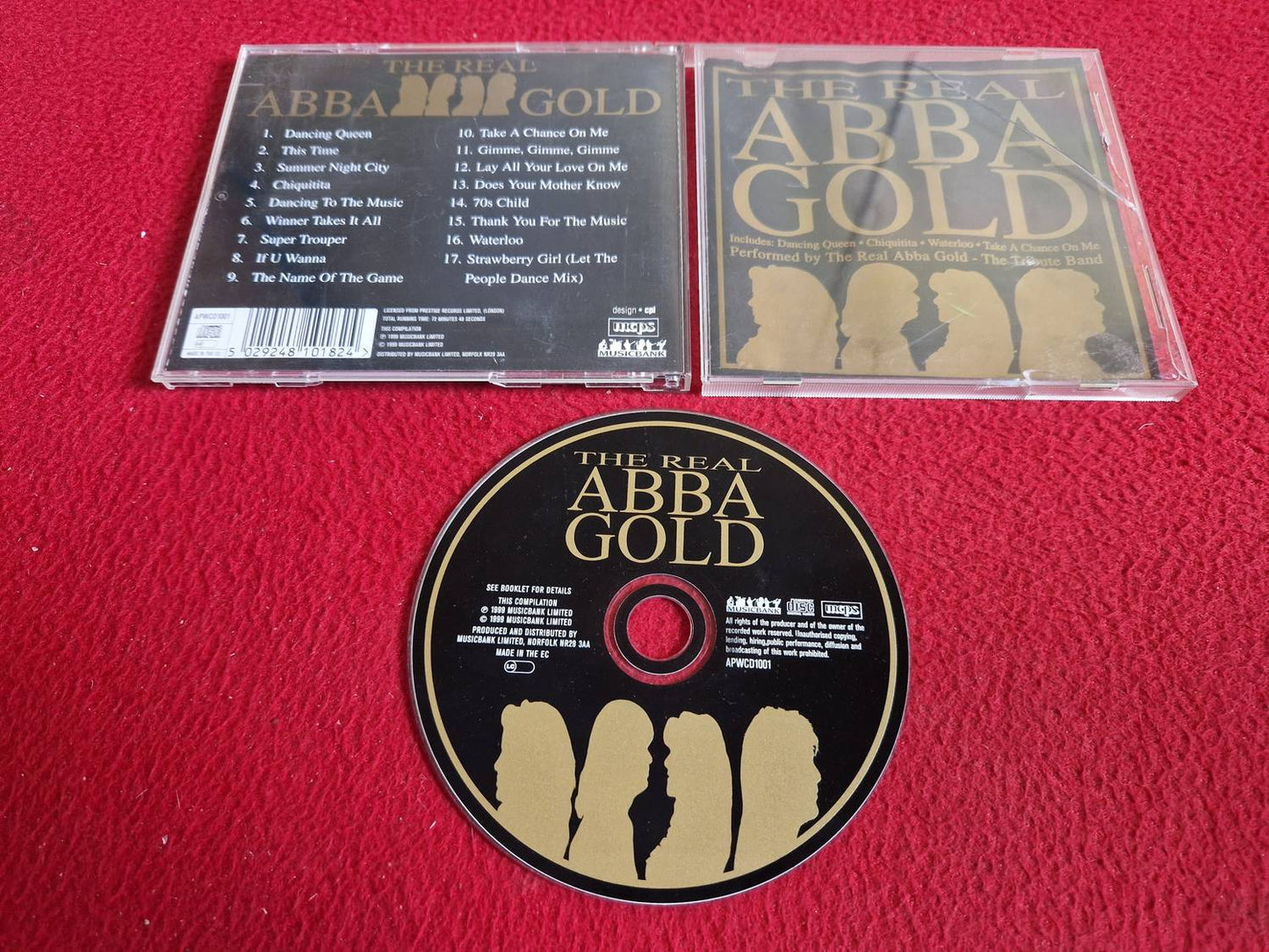 THE REAL ABBA GOLD [ PERFORMED BY THE TRIBUTE BAND ] CD